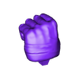 Hand_Left.stl Majin Vegeta