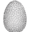 egg.png Télécharger fichier STL œuf voronoi • Design pour impression 3D, juanpix