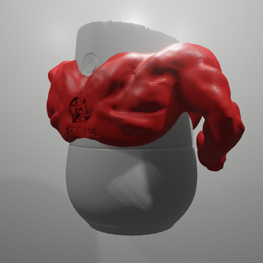 Google-Home_Muscles_9.jpg STL file Google Home Muscles・3D printable model to download, PrintThatThing
