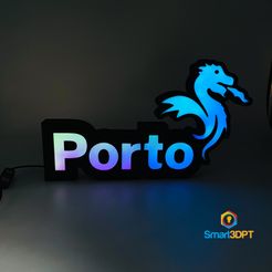 Smart3DPT STL-Datei Porto leds v2 kostenlos・Design für 3D-Drucker zum herunterladen