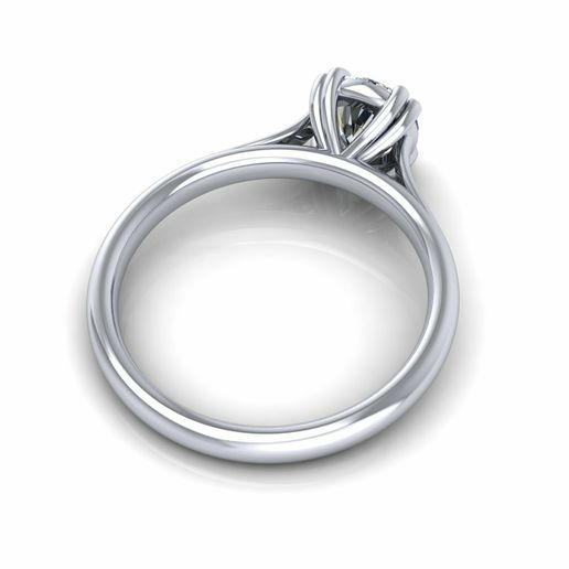 4.jpg Solitaire Diamond Wedding Ring S03