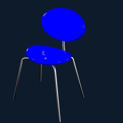 large.jpg chair 3d model in obj