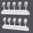 Heads.png 28mm IJA Imperial Japanese Army Paratropers Squad WW2 Multi Pose
