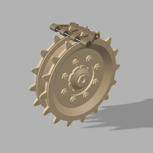 Carro Armato and Semovente L6/40 Sprocket and Track - 1/35