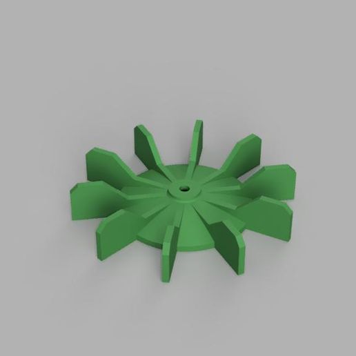 Free 3MF file Induction motor cooling fan・3D printable model to