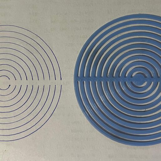 🟣 Circle creator・Free STL File for 3D printing・Cults