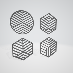 Captura-de-pantalla-2023-06-07-192404.png Datei STL UNTERSETZER (PACKUNG X4)・Design für 3D-Drucker zum herunterladen