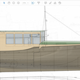 yellow-cedar-AA-9.7m-02-v44-g61.png business card - Modeling product engineering and reverse-engineering of Models Boat Yacht Motorboat Oar  for CNC machines and 3D printing