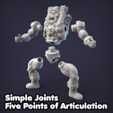 =} 2st) Simple Joints Five Points of Articulation CastleHead MOTU Original Vintage Styled Action Figure 5.5 inch Greyskull