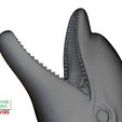 Dolphin-Pen-Holder-color-14.jpg Dolphin hollow pen holder 3D printable model