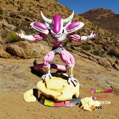 3.jpg Archivo 3D FREEZER 3 forma Fan art.・Modelo imprimible en 3D para descargar