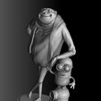 9.jpg Gru.Despicable me.Minions.STL, 3D printable