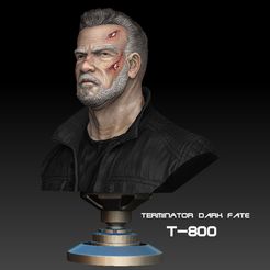 New T-800-001.jpg Archivo STL El destino oscuro de Terminator・Modelo para descargar e imprimir en 3D, numfreedom