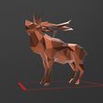 Screenshot_1.jpg Deer Raised Its Head  - Low Poly - Excellent Design - Decor