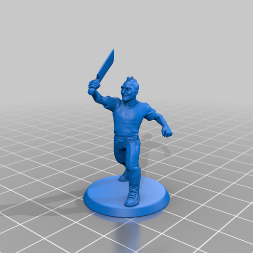 Hatchetman - 3D model önizlemesi