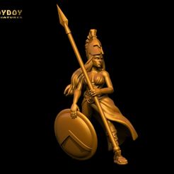 Atenea-Helmet-Up-1-toydoy.jpg STL file Atenea Helmet up-Fantasy women vol 2・3D printable model to download