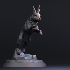 Almiraj-bunnycorn-jumping-32mm-scale.png Almiraj Bunnycorn jumping 1 inch base pre-supported dnd familiar