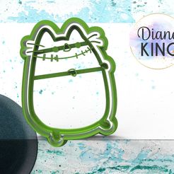 untitled.71.jpg STL file pusheen frankie・3D printer design to download
