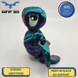 40.png ARTICULATED TURTLE MFP3D -NO SUPPORT - PRINT IN PLACE - SENSORY TOY-FIDGET