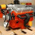 20171216_122436.jpg Fichier STL Moteur V8 3 configurations - Carbed / Injected / inverted Rat rod・Plan à imprimer en 3D à télécharger