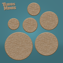 Bases_Cobbles.png Cobblestones - Free Miniature Bases