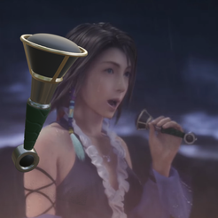 3D file Diorama Final fantasy X - Tidus + Yuna + Yuna ffx-2 + Yuna sexy  version + Extra Glyph base 🫦・Model to download and 3D print・Cults