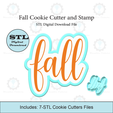 Etsy-Listing-Template-STL.png Fall Cookie Cutter with Stamp | STL File