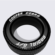 Cooper-cobra-1.png Five spoke wheels with Cooper Cobra tires for scale model car/truck
