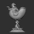 g-1.jpg classical Renaissance style Nautilus cup or decorative chalice