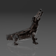 34.png Lowpoly Crocodile Charm - Low Poly - Excellent Design - Decor
