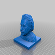 Einstein-Note-Complete.png Free STL file UPDATED Einstein Postit Note, Pen, USB, SD, Micro-SD Holder (Modular Office Desk Organizer)・Object to download and to 3D print