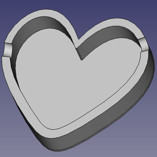 valentine ashtray 3D model