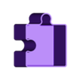 Puzzle_Box.stl Interlocking Jigsaw Puzzle Piece Organizer Storage Box