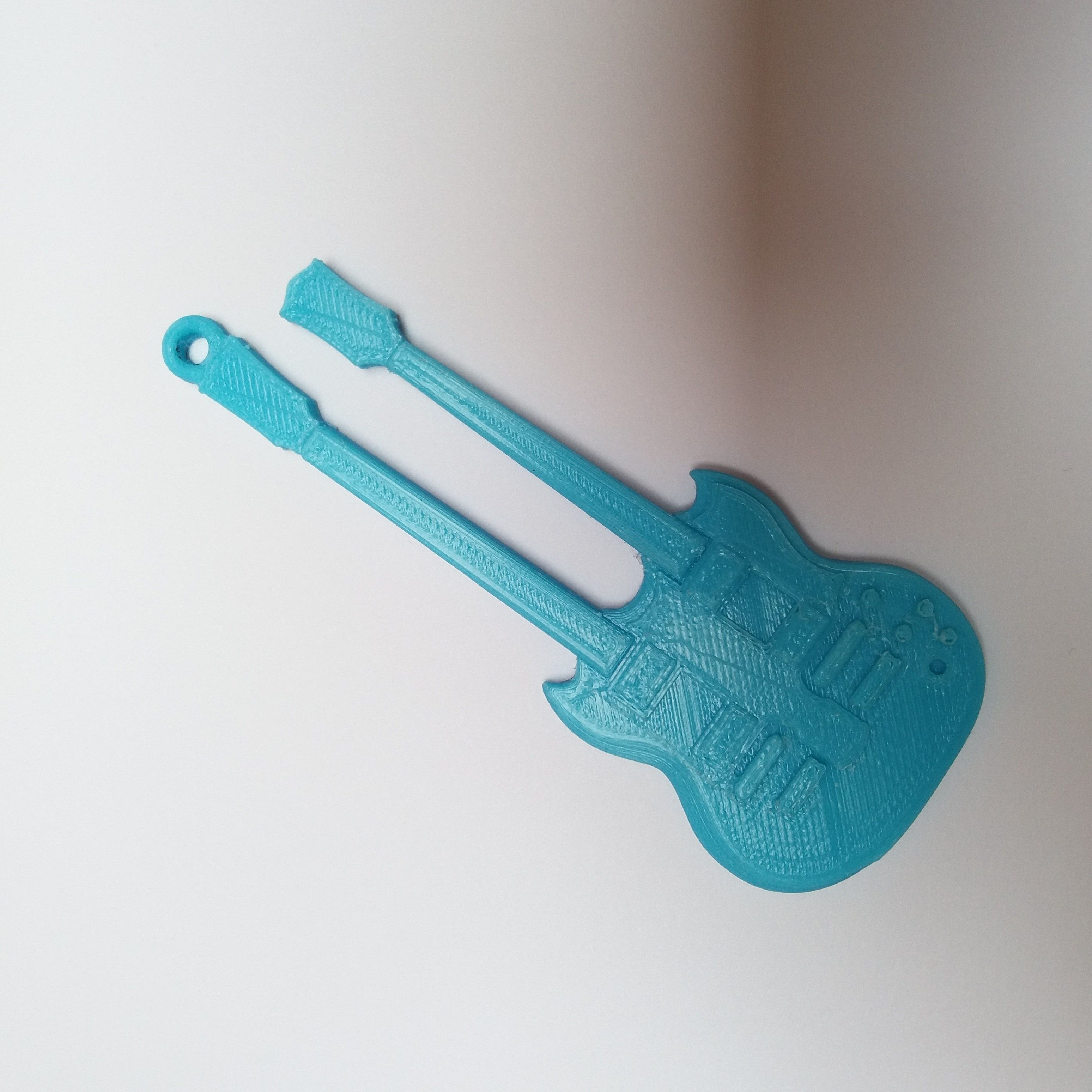 dessus.jpg Free STL file Gibson-custom double-neck guitar・Model to download and 3D print, gerbat