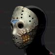 001b.jpg Jason Voorhees Mask - Friday 13th Movie 1988 - Horror Halloween Mask