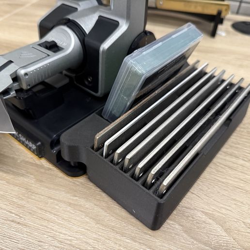 👽 Work Sharp - Sharpening Abrasives Organizer・Free 3D File for ・Cults