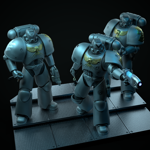 🗿 Astartes Retributor squad (Mini version)・Free STL File for 3D ...