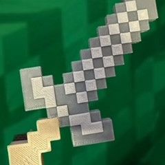 Minecraft-Sword.jpg Файл STL Меч MineCraft・Дизайн 3D-печати для загрузки3D