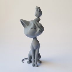 grumpy_cat01.jpg Файл STL Grumpy Cat・3D-печать дизайна для загрузки