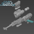 canva-2.png DC-17m Interchangeable Weapon System 3D MODELv 3d model star wars republic commando