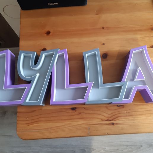 Lamp name Lylla 3D model
