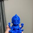 4.jpg Maa Lakshmi Chibi Style | 3D Printable STL File | Hindu Goddess | FDM & Resin Ready (Unsupported)