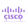 Cisco-Logo-Stand-Fixed.stl Cisco Logo