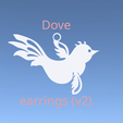 dove-earrings-v2-final.png Free STL file Dove earrings (v2)・3D printable object to download