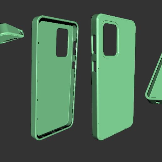 Samsung Galaxy A72 5G case 3D model