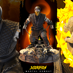 062623-Wicked-Scorpion-Sculpture-Image-001.png Archivo 3D Escultura de escorpión de videojuego Wicked: Probada y lista para impresión 3D・Modelo de impresión 3D para descargar