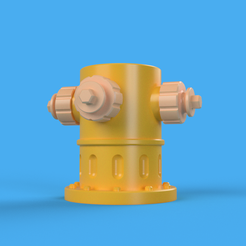 hydrant-2.png hydrant vase pencil holder