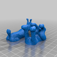 milou-Milou_splitted.png Free STL file Tintin, Milou and their base・3D printing design to download