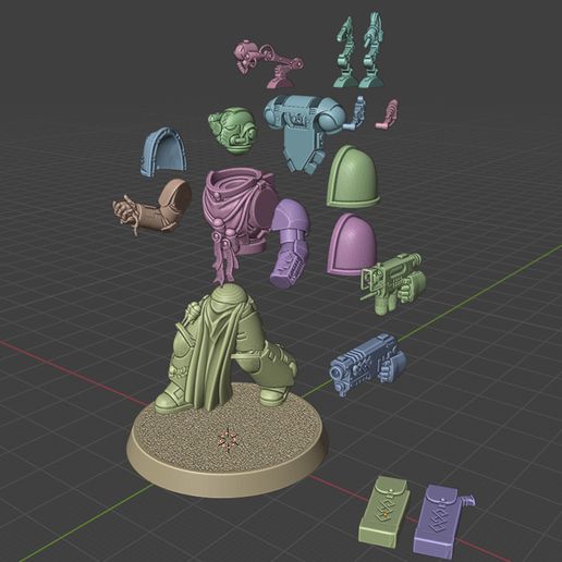 模型製作用品 Apothecary Biologis Amazon.com: JOYTOY 1/18 Action Figure Warhammer 40,000