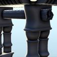 25.jpg STL file Asian bridge with roofed totem pole 10 - China Asia Japan Warhammer Age of Sigmar・3D printer model to download